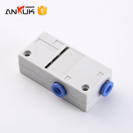 Connecteur en plastique pneumatique pour générateur de vide de type boîte SMC ZH
