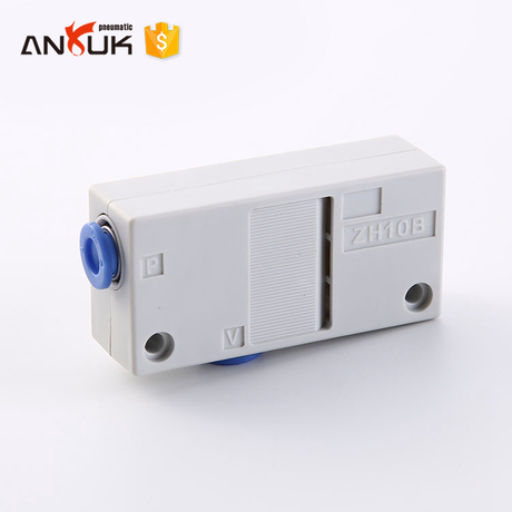 Connecteur en plastique pneumatique pour générateur de vide de type boîte SMC ZH